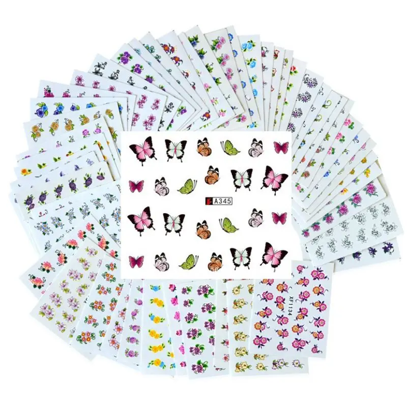 50 Pcs Random Patterns Mixed Designs Water Transfer Art Nail Sticker Watermark Decals DIY Decoration For Beauty Nail Tools
50 Pcs Random Patterns Mixed Designs Water Transfer Art Nail Sticker Watermark Decals DIY Decoration For Beauty Nail Tools