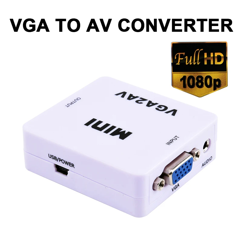 Audio converter vga to av converter mhl mini vga2av audio extension cable 1080p for computer to TV speakers
Audio converter vga to av converter mhl mini vga2av audio extension cable 1080p for computer to TV speakers