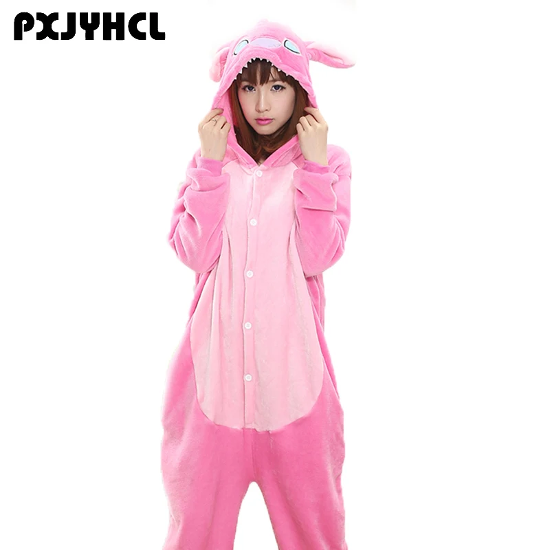 Adult Anime Kigurumi Onesies Blue Pink Stitch Costume For Women Flannel Soft Animal Onepieces Sleepwear Home Cloths Girl
Adult Anime Kigurumi Onesies Blue Pink Stitch Costume For Women Flannel Soft Animal Onepieces Sleepwear Home Cloths Girl