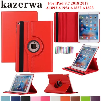 360 Degree Rotating Case For Apple New iPad 9.7 2017 2018 Case Cover Funda for iPad 2018 A1893 A1954 Smart Case Capa+Stylus Pen
360 Degree Rotating Case For Apple New iPad 9.7 2017 2018 Case Cover Funda for iPad 2018 A1893 A1954 Smart Case Capa+Stylus Pen