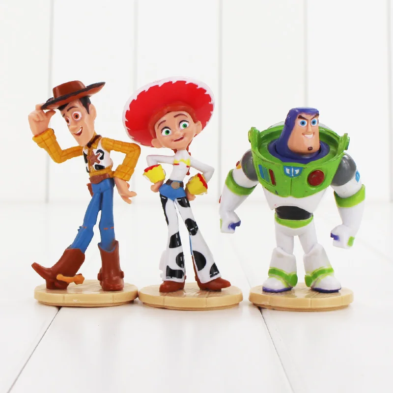 3pcs/lot Toy Story 3 Buzz Lightyear Woody Jessie Figure Toy Mini Model Dolls Gift for Kids
3pcs/lot Toy Story 3 Buzz Lightyear Woody Jessie Figure Toy Mini Model Dolls Gift for Kids