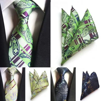 SKng New Arrive Men's Neck Tie Set Formal Paisley Tie Hanky Sets Men's 100% Silk Wedding Jacquard Woven Men Tie Necktie
SKng New Arrive Men's Neck Tie Set Formal Paisley Tie Hanky Sets Men's 100% Silk Wedding Jacquard Woven Men Tie Necktie