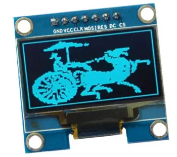 1.3 inch OLED 128x64 blue color display screen module support SPI IIC interface 7 pin
1.3 inch OLED 128x64 blue color display screen module support SPI IIC interface 7 pin