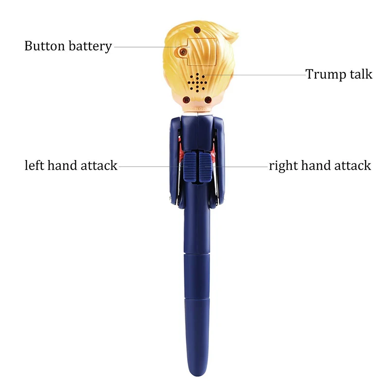 Donald Trump/Hillary Talking Pen Smack-Talking Collectible Pens Funny Gag Gifts OD889
Donald Trump/Hillary Talking Pen Smack-Talking Collectible Pens Funny Gag Gifts OD889