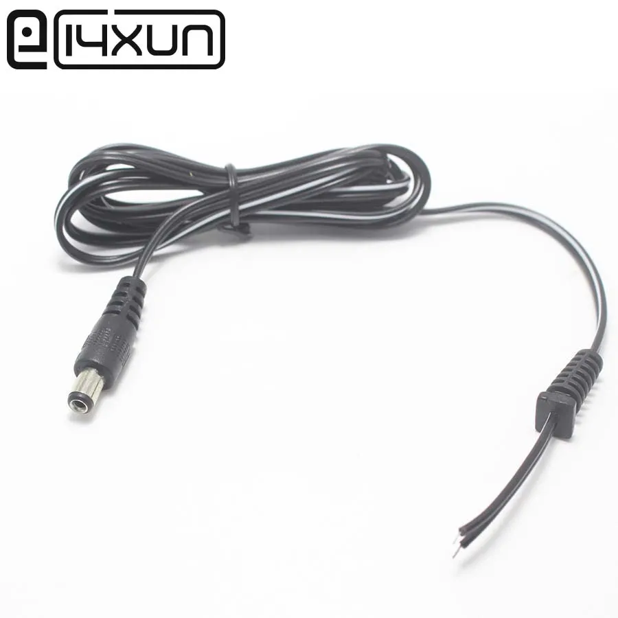 EClyxun 5pcs DC Power Plug 5.5X2.1mm / 5.5*2.1 Male Single Head Jack with 1.5 meter Cord Connector Cable
EClyxun 5pcs DC Power Plug 5.5X2.1mm / 5.5*2.1 Male Single Head Jack with 1.5 meter Cord Connector Cable