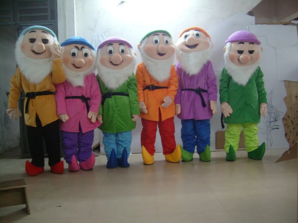seven drawf mascot costumes adult size Halloween party fancy dress for sale custom made 7pcs
seven drawf mascot costumes adult size Halloween party fancy dress for sale custom made 7pcs