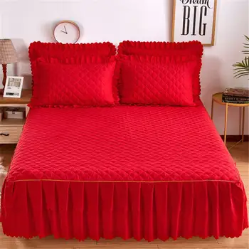 150x200cm Solid Fitted Sheet Cover Graceful Bedspread Lace Fitted Sheet Bedroom Bed Cover Wedding Housewarming Gift
150x200cm Solid Fitted Sheet Cover Graceful Bedspread Lace Fitted Sheet Bedroom Bed Cover Wedding Housewarming Gift