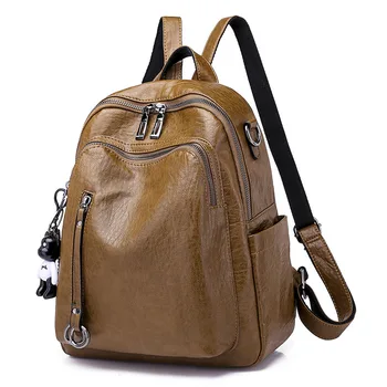2018 new shoulder bag female Korean version Chao Bai tie soft fashion tour bag single shoulder dual-use lady little backpack
2018 new shoulder bag female Korean version Chao Bai tie soft fashion tour bag single shoulder dual-use lady little backpack