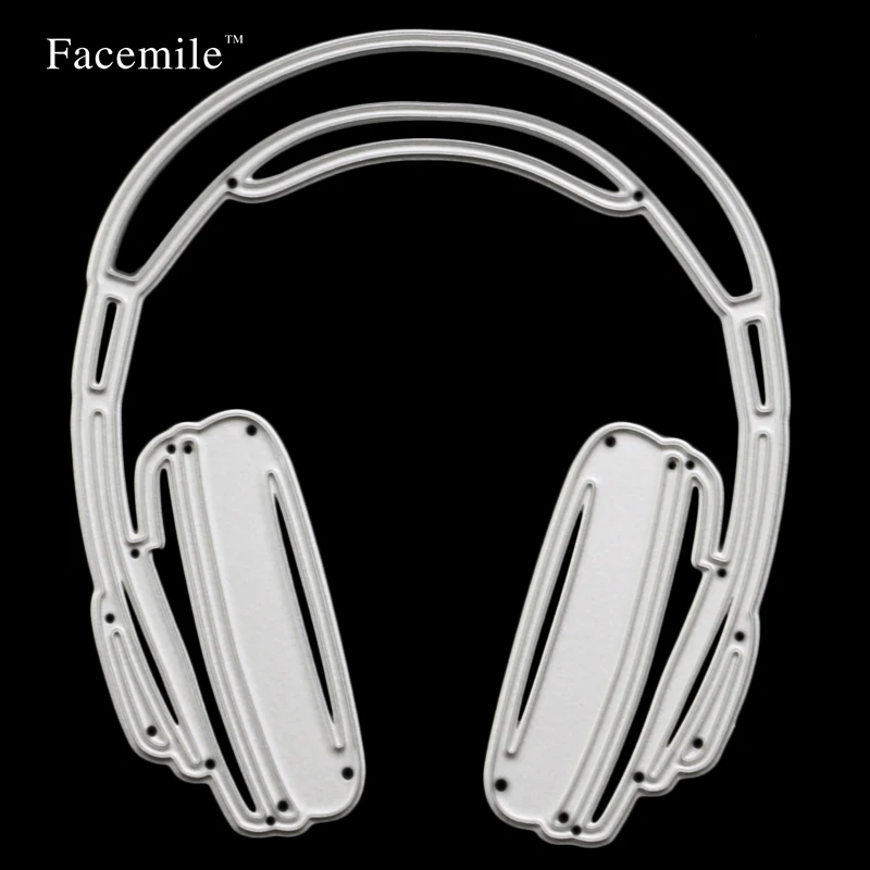 2017 New 1PCS Headset Metal Cutting Dies Stencil Scrapbooking Album Decor Embossing Folder Suit Paper Cards Die Cutting Template
2017 New 1PCS Headset Metal Cutting Dies Stencil Scrapbooking Album Decor Embossing Folder Suit Paper Cards Die Cutting Template