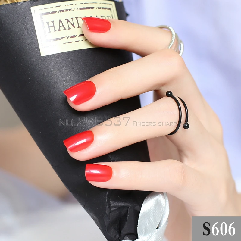 Bright Solid color 24pcs false nails Transparent red candy short round square head simple Fake nail all wrapped S606
Bright Solid color 24pcs false nails Transparent red candy short round square head simple Fake nail all wrapped S606