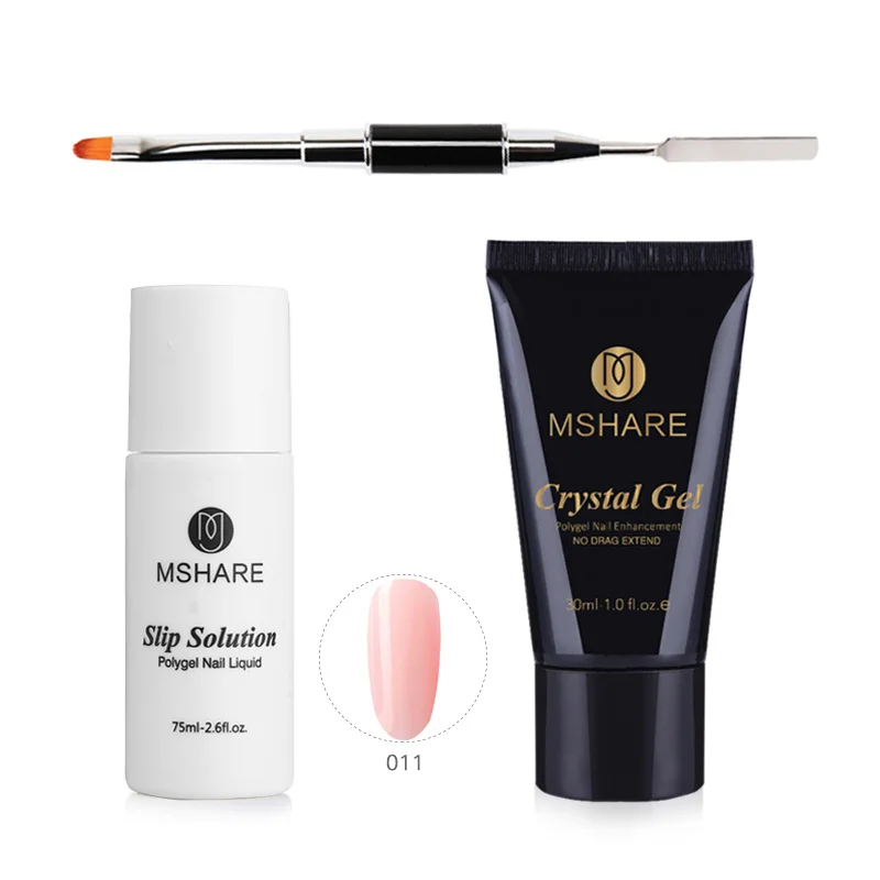 MSHARE 30ml Crystal Poly Gel Nails Extension Set Quick Builder Set Acrylic UV Gel Lacquer Acrylgel Kits Polygel Brush Tool
MSHARE 30ml Crystal Poly Gel Nails Extension Set Quick Builder Set Acrylic UV Gel Lacquer Acrylgel Kits Polygel Brush Tool