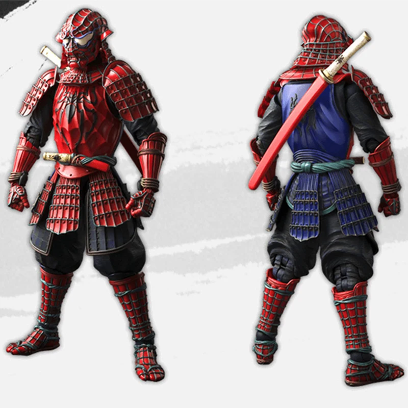 Spider Man Samurai Action Figure 1/8 scale painted figure Samurai Spider-Man Doll PVC figure Toy Brinquedos Anime
Spider Man Samurai Action Figure 1/8 scale painted figure Samurai Spider-Man Doll PVC figure Toy Brinquedos Anime