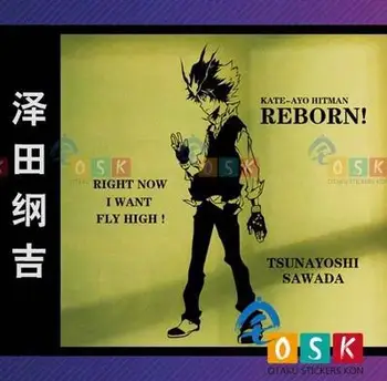 HITMAN REBORN Sawada Tsunayoshi Vinyl Wall Stickers Decal Decor Home Decoration Anime Car Sticker
HITMAN REBORN Sawada Tsunayoshi Vinyl Wall Stickers Decal Decor Home Decoration Anime Car Sticker