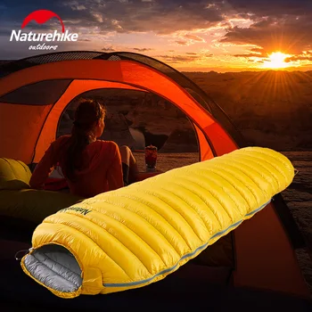 Naturehike White Goose Down Mummy Sleeping Bag Outdoor Camping Portable Adult Sleeping Gear for Autumn Winter
Naturehike White Goose Down Mummy Sleeping Bag Outdoor Camping Portable Adult Sleeping Gear for Autumn Winter