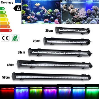 Waterproof RGB LED Light Bulb Tubes 20/28/38/48/58cm High Lumen Aquarium Fish Tank Lamp Lighting 1/1.5/2/2.5/3W 220V US EU Plug
Waterproof RGB LED Light Bulb Tubes 20/28/38/48/58cm High Lumen Aquarium Fish Tank Lamp Lighting 1/1.5/2/2.5/3W 220V US EU Plug