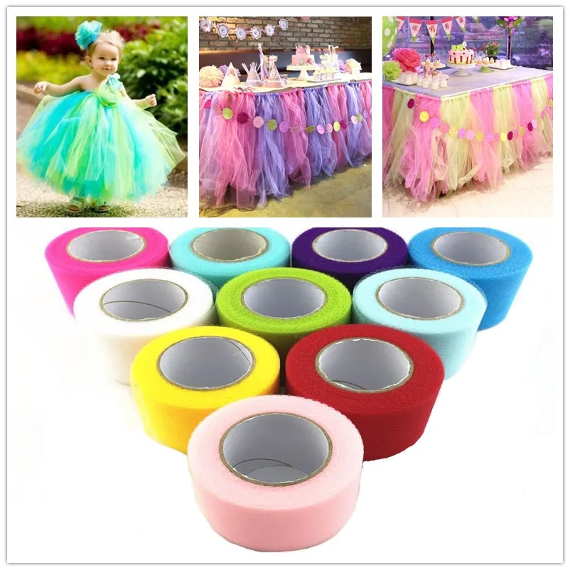 CHASANWA 22M 5CM Tulle Roll Organza Sheer Gauze DIY Gift Tutu Skirt Gift Wedding Party Decoration Decor Baby Shower Decor Supply
CHASANWA 22M 5CM Tulle Roll Organza Sheer Gauze DIY Gift Tutu Skirt Gift Wedding Party Decoration Decor Baby Shower Decor Supply