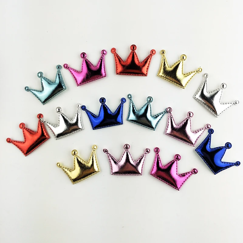 14pcs/lot 4.5x3CM Kawaii Padded PU Crown appliques for girl's Hair Acessories and Clothes Sewing Supplies DIY Craft Decoration
14pcs/lot 4.5x3CM Kawaii Padded PU Crown appliques for girl's Hair Acessories and Clothes Sewing Supplies DIY Craft Decoration