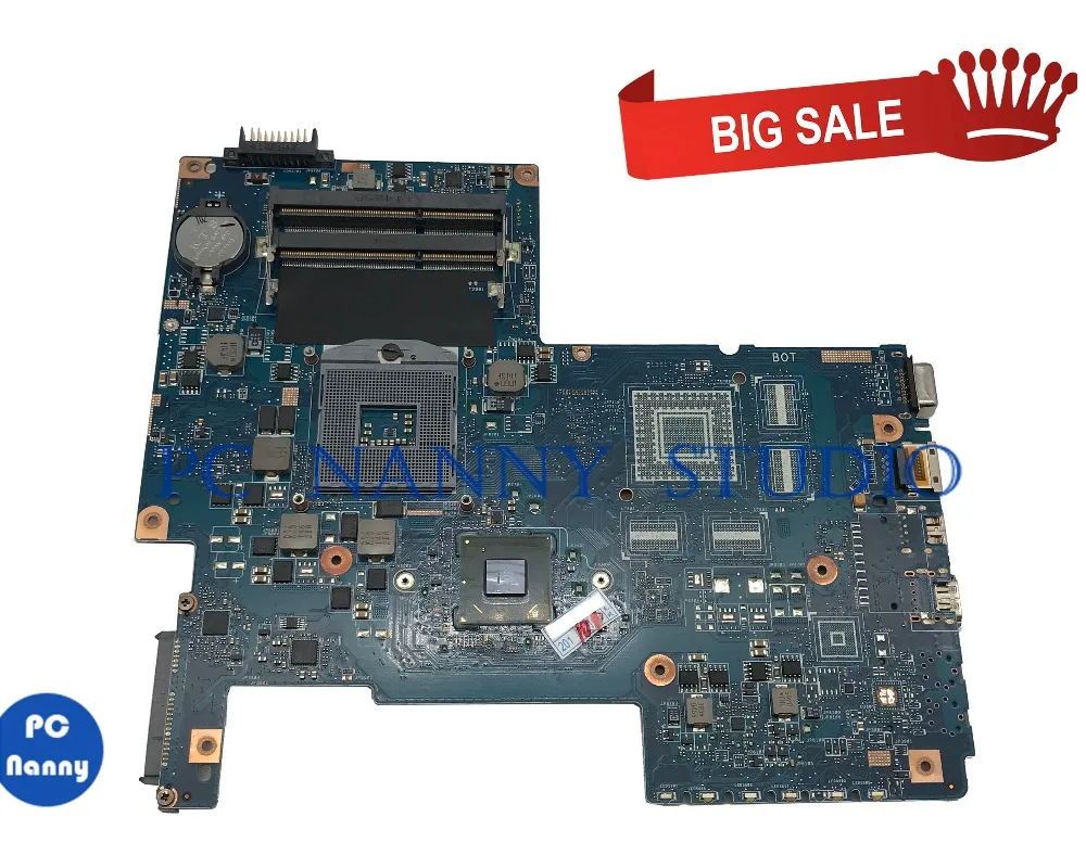 PCNANNY H000032290 for toshiba Satellit L775 L770 laptop Mainboard Motherboard HM65 DDR3 tested
PCNANNY H000032290 for toshiba Satellit L775 L770 laptop Mainboard Motherboard HM65 DDR3 tested