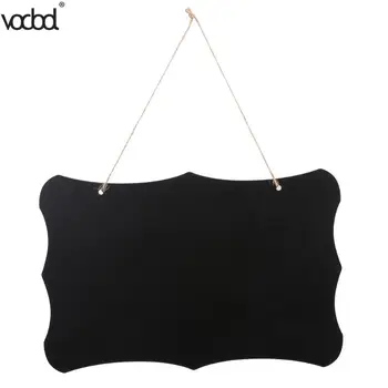 Rectangle Hanging Rope Wooden Blackboard Double Sided Erasable Chalkboard Wordpad Message Black Board Office School Supplies
Rectangle Hanging Rope Wooden Blackboard Double Sided Erasable Chalkboard Wordpad Message Black Board Office School Supplies