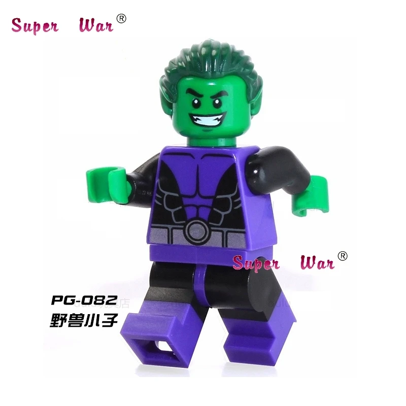 Single Sale superhero marvel avengers Beast Boy Comics building blocks action model bricks toys for children
Single Sale superhero marvel avengers Beast Boy Comics building blocks action model bricks toys for children