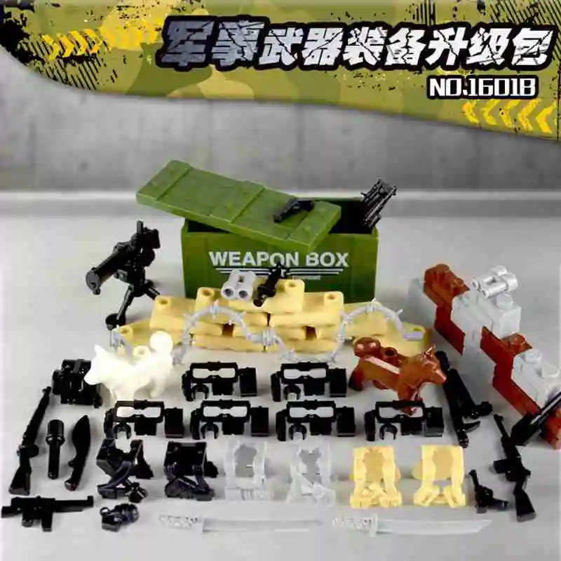 Legoing Military Swat Team Guns Weapons Soldiers WW2 Modern Equipment Mortar Figures Building Block Kids Toy Compatible Legoings
Legoing Military Swat Team Guns Weapons Soldiers WW2 Modern Equipment Mortar Figures Building Block Kids Toy Compatible Legoings