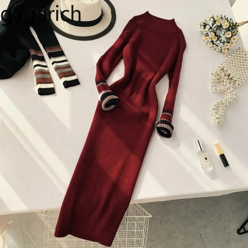 Gagarich Women Dresses 2019 Fashion Long Sleeve O-neck Solid Stretch Bodycon Ladies Dresses Elegant Vestidos Verano
Gagarich Women Dresses 2019 Fashion Long Sleeve O-neck Solid Stretch Bodycon Ladies Dresses Elegant Vestidos Verano