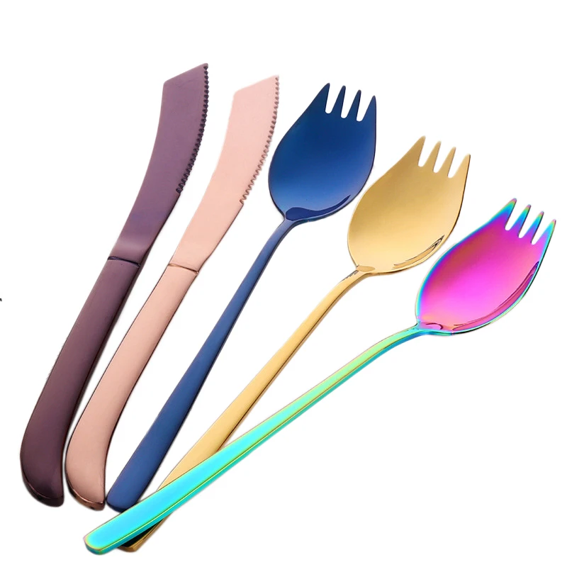 MeyJig 2Pcs/set 304 Stainless Steel Knife Fork Set Dinnerware Sets Steak Cutlery Western Tableware Dinner Tools
MeyJig 2Pcs/set 304 Stainless Steel Knife Fork Set Dinnerware Sets Steak Cutlery Western Tableware Dinner Tools