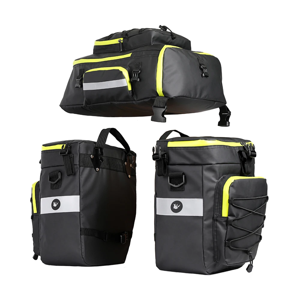 New Mountain Road Bicycle Bike 3 in 1 Trunk Bags Cycling Double Side Rear Rack Tail Seat Pannier Pack Luggage Carrier waterproof
New Mountain Road Bicycle Bike 3 in 1 Trunk Bags Cycling Double Side Rear Rack Tail Seat Pannier Pack Luggage Carrier waterproof