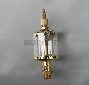 1/4" BSP Male x 2" Outer Diameter Brass Sight Gravity Drip Feed Oiler Lubricator Oil Cup For Hit Miss Engine
1/4" BSP Male x 2" Outer Diameter Brass Sight Gravity Drip Feed Oiler Lubricator Oil Cup For Hit Miss Engine
