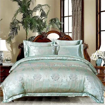 hot 4pcs jacquard mulberry silk cotton bedclothes bedding sets queen king size Quilt duvet cover set bedsheets cotton bedcover
hot 4pcs jacquard mulberry silk cotton bedclothes bedding sets queen king size Quilt duvet cover set bedsheets cotton bedcover