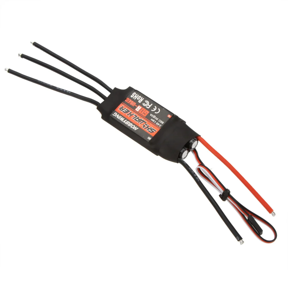Hobbywing SkyWalker 60A Brushless ESC Speed Controller With UBEC Electronic ESC for RC Helicopter Drone Quadcopter Parts
Hobbywing SkyWalker 60A Brushless ESC Speed Controller With UBEC Electronic ESC for RC Helicopter Drone Quadcopter Parts