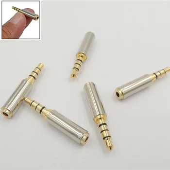 10PCS/lot Gold Plated Stereo 3.5mm Male to 2.5mm Female Headphone Audio Adapter Jack Converter
10PCS/lot Gold Plated Stereo 3.5mm Male to 2.5mm Female Headphone Audio Adapter Jack Converter