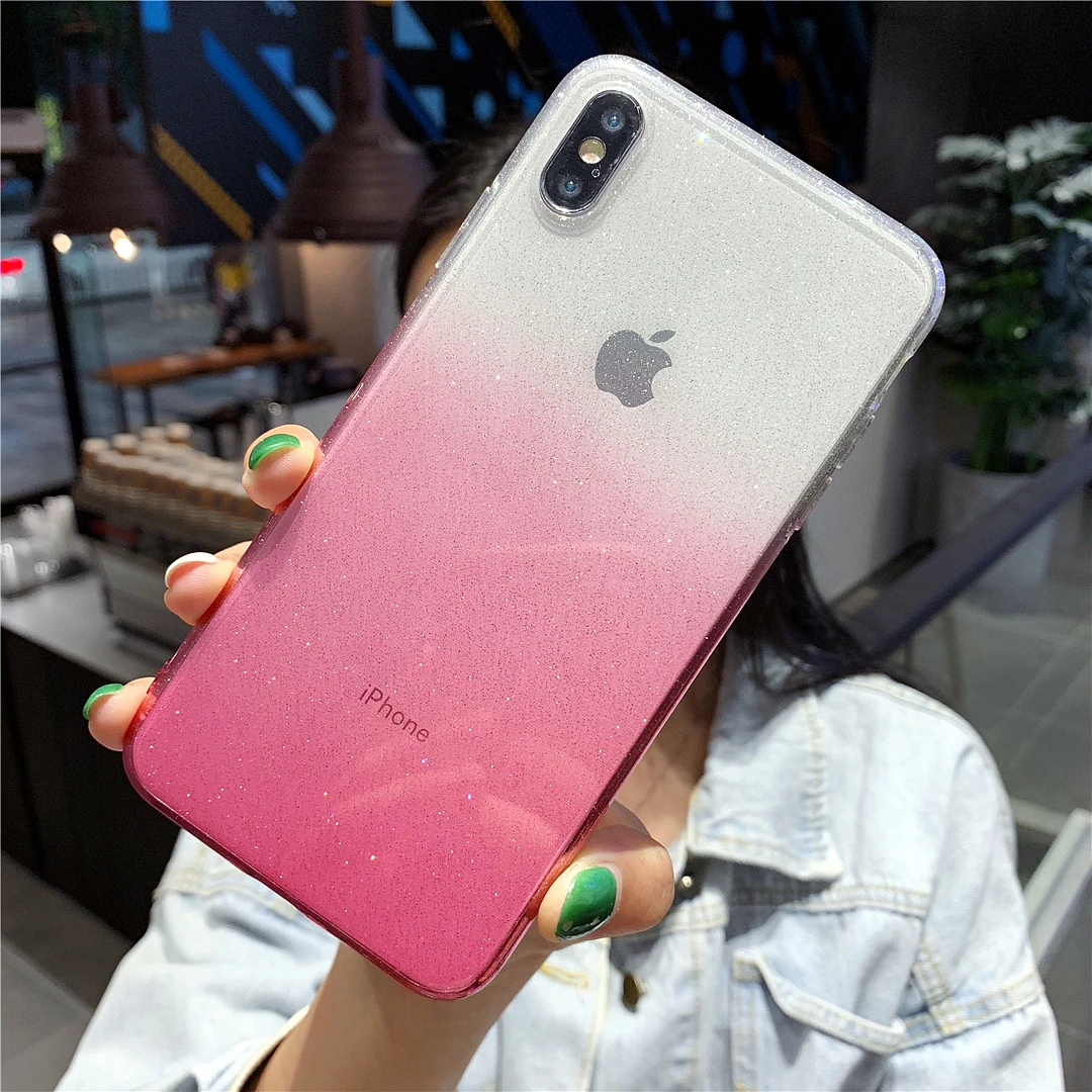 OnePlant Shimmering shell For iPhone6 7 8 6s plus Soft cover For IPhone X XS Max gradual change Glitter For iPhone XR Phone Case
OnePlant Shimmering shell For iPhone6 7 8 6s plus Soft cover For IPhone X XS Max gradual change Glitter For iPhone XR Phone Case