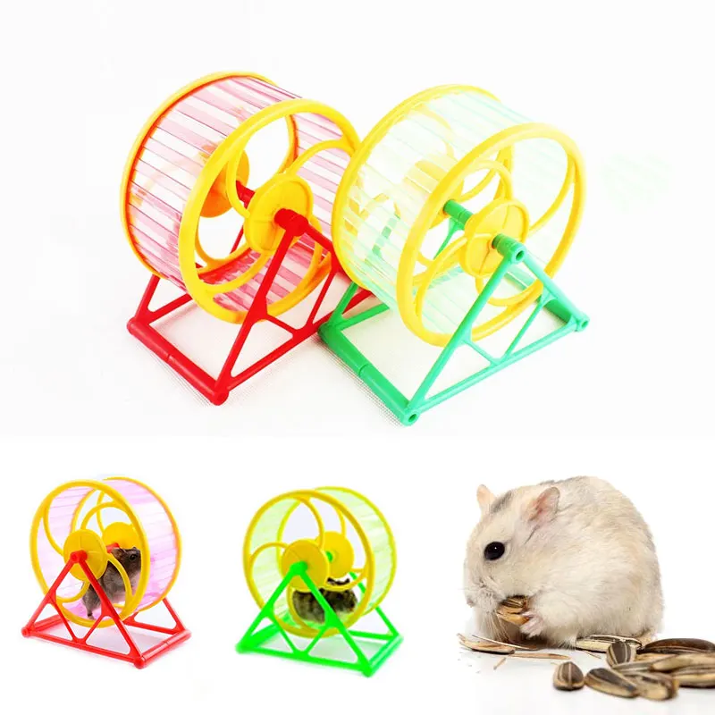 Wheel Toy Play With holder Plastic Pet Rodent Hamster Exercise Spinner small Pet Jogging Toy Animal Pet Toy
Wheel Toy Play With holder Plastic Pet Rodent Hamster Exercise Spinner small Pet Jogging Toy Animal Pet Toy
