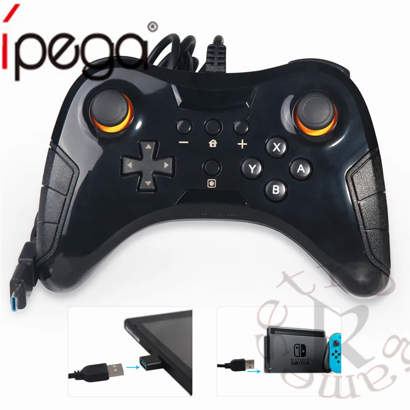 New Arrive TNS-901 Pro Wired Controller Gamepad for N-Switch with a male Type-C to USB adapter/Cable length for 1.5m Black Color
New Arrive TNS-901 Pro Wired Controller Gamepad for N-Switch with a male Type-C to USB adapter/Cable length for 1.5m Black Color