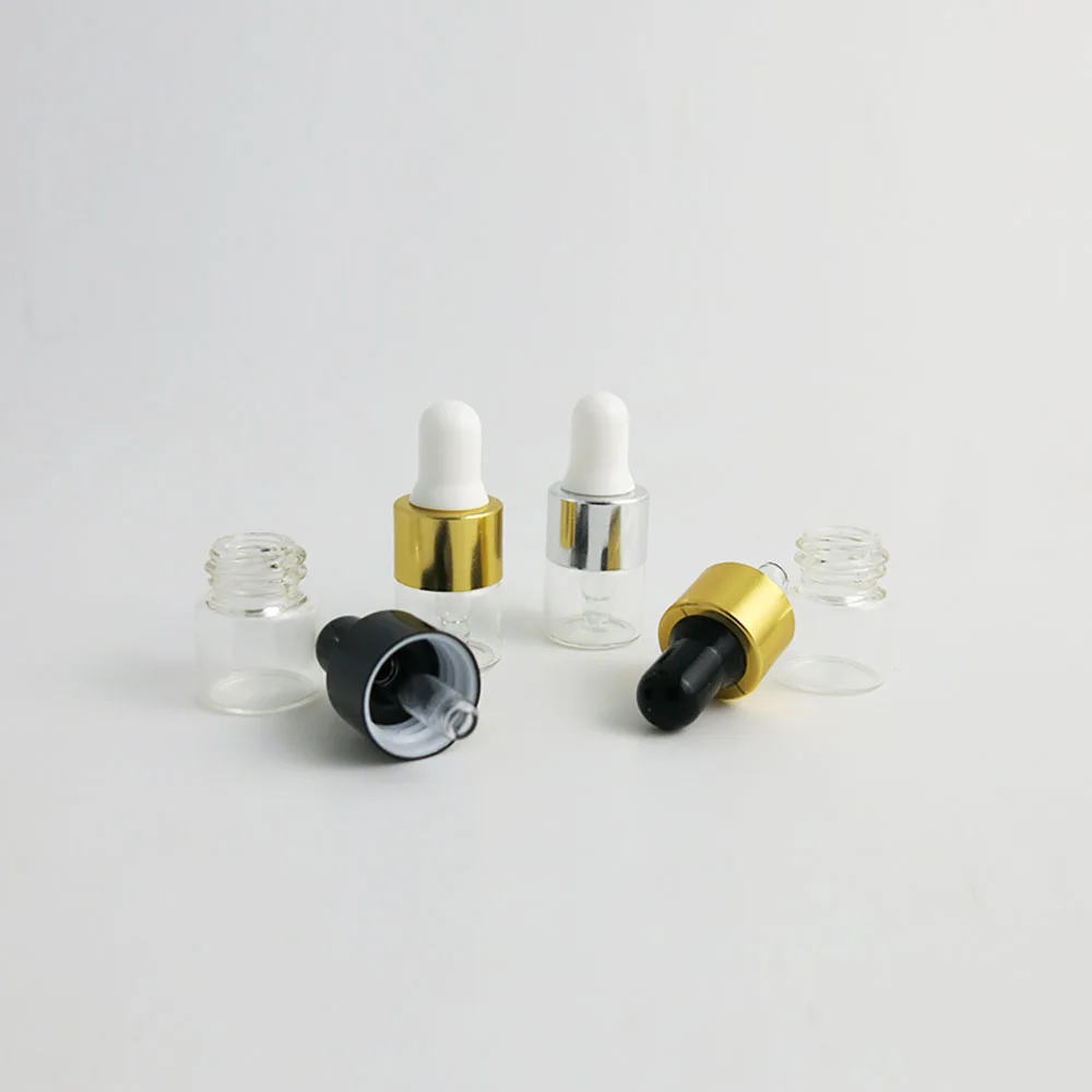 360 x 1ML Mini Cute Glass Dropper E-liquid Bottles For Essential Oils 1cc Empty Sampling Mini Glass Pipette Vials For Essence
360 x 1ML Mini Cute Glass Dropper E-liquid Bottles For Essential Oils 1cc Empty Sampling Mini Glass Pipette Vials For Essence