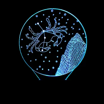 Valentine 's Day gift 3D Colorful Night Light Constellation Cancer touch small desk lamp 7 color changes
Valentine 's Day gift 3D Colorful Night Light Constellation Cancer touch small desk lamp 7 color changes