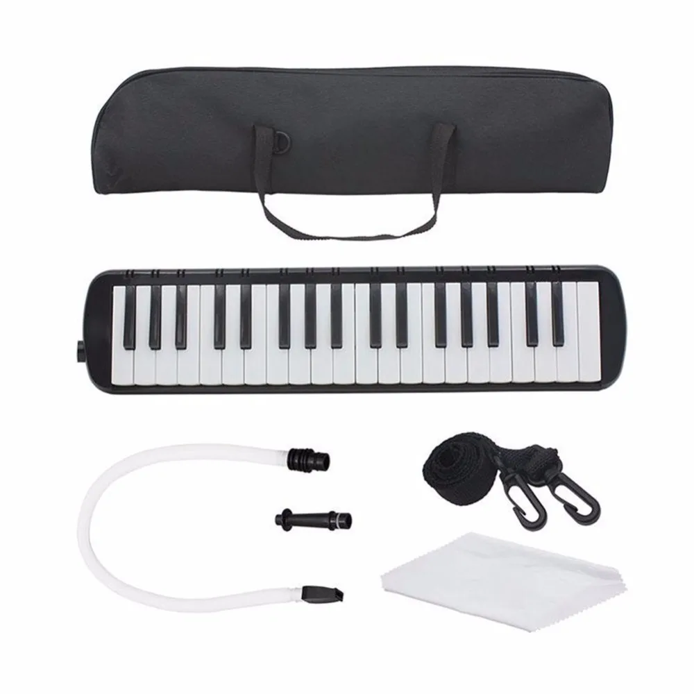 Image 37 Key Melodica Piano Style Harmonica with Oxford Bag 48cm Playing Musical Instrument for Beginners Gift Cheap Big Sale