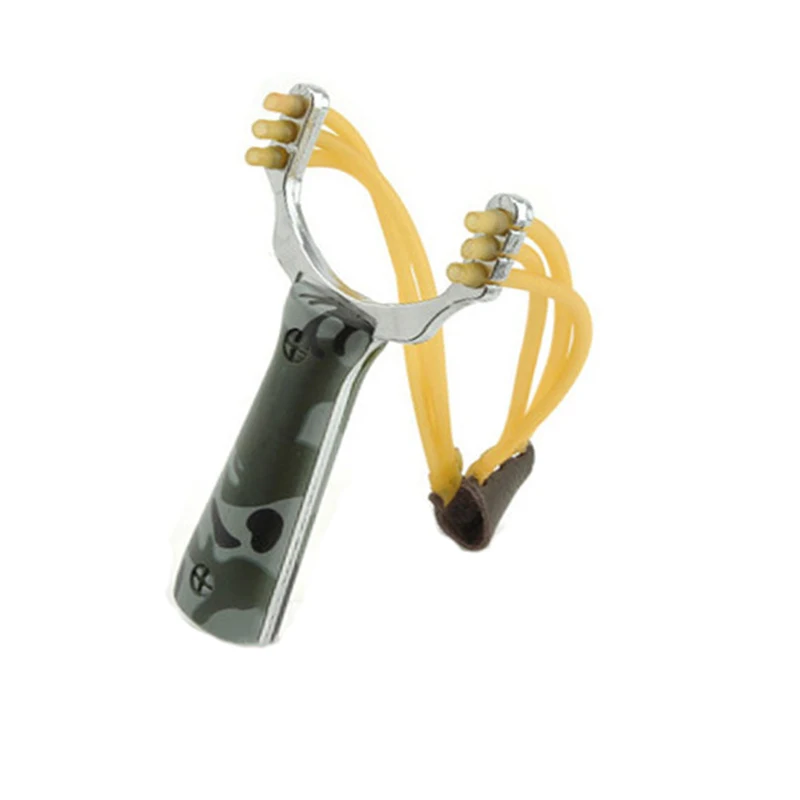 Powerful Cheap Sling Shot Aluminium Alloy Slingshot Camouflage Bow Catapult Outdoor Hunting Slingshot Bow Rubber
Powerful Cheap Sling Shot Aluminium Alloy Slingshot Camouflage Bow Catapult Outdoor Hunting Slingshot Bow Rubber