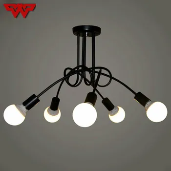 WOOTOP Creative American Iron Art restaurant chandelier vintage soft industrial chandelier simple led chandelier
WOOTOP Creative American Iron Art restaurant chandelier vintage soft industrial chandelier simple led chandelier