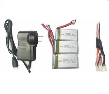 YUKALA X600 F46 X601H JXD391V RC quadcopter 7.4V 700mAh Li-polymer battery 3pcs with wall charger
YUKALA X600 F46 X601H JXD391V RC quadcopter 7.4V 700mAh Li-polymer battery 3pcs with wall charger