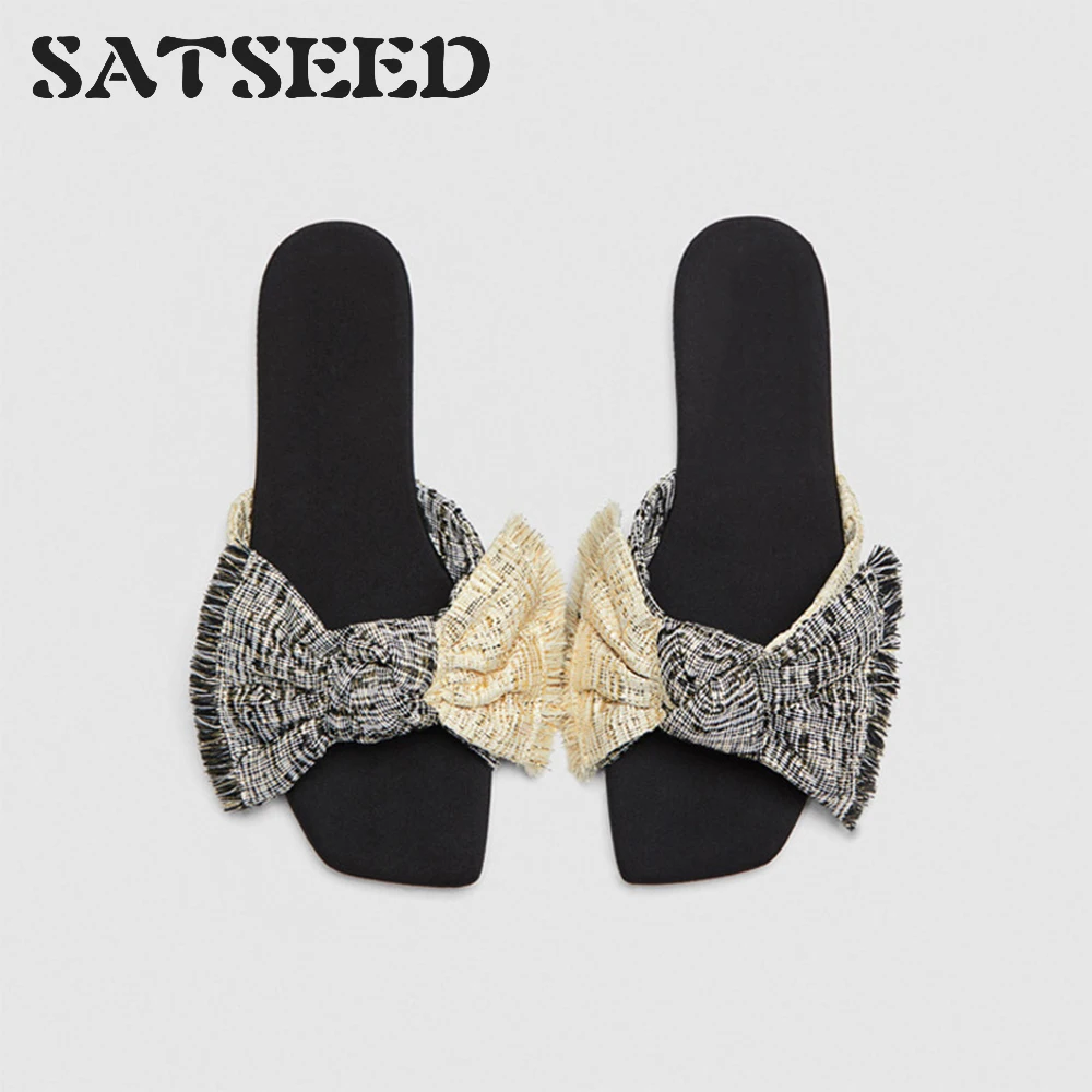 2019 Fashion Sandals Wear Women's Summer Bohemia Wind Bow Slippers INS Drag Beach Flat Sandals
2019 Fashion Sandals Wear Women's Summer Bohemia Wind Bow Slippers INS Drag Beach Flat Sandals