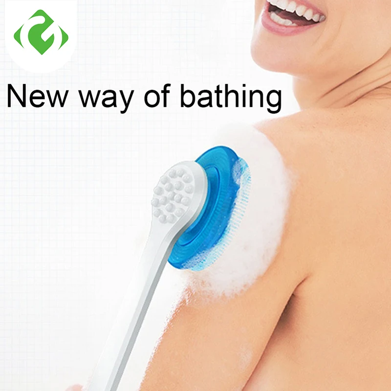 Magic automatic rotating bath brush soft massage brush for body wash shower brush long handle Bathing sponge back rub skin brush
Magic automatic rotating bath brush soft massage brush for body wash shower brush long handle Bathing sponge back rub skin brush