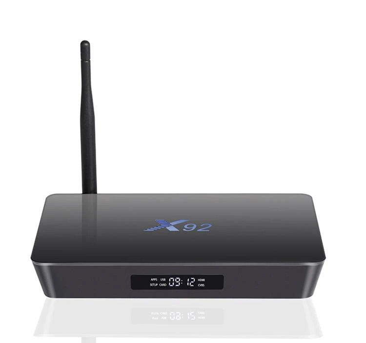 X92 Amlogic S912 3G /16GB 3G 32G Android 6.0 Smart TV Box Octa Core CPU BT 4.0 2.4/5.8G Dual Wifi 1000M 4K H.265 Set Top Box
X92 Amlogic S912 3G /16GB 3G 32G Android 6.0 Smart TV Box Octa Core CPU BT 4.0 2.4/5.8G Dual Wifi 1000M 4K H.265 Set Top Box