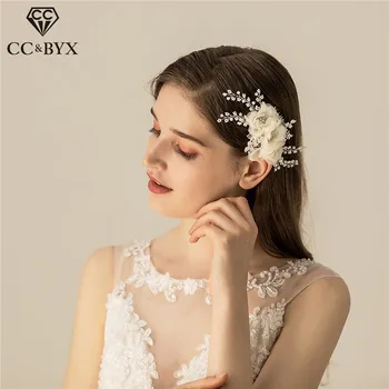 CC Hair Combs Hairpins Romantic Flower Beads Wedding Accessories For Women Bridal High Quality 100% Handmade Yarn Fairy 2734
CC Hair Combs Hairpins Romantic Flower Beads Wedding Accessories For Women Bridal High Quality 100% Handmade Yarn Fairy 2734