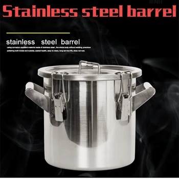 Food Grade 100Liter Durable 316 Stainless Steel Material Transportable Milk Straight Barrel with Cover
Food Grade 100Liter Durable 316 Stainless Steel Material Transportable Milk Straight Barrel with Cover