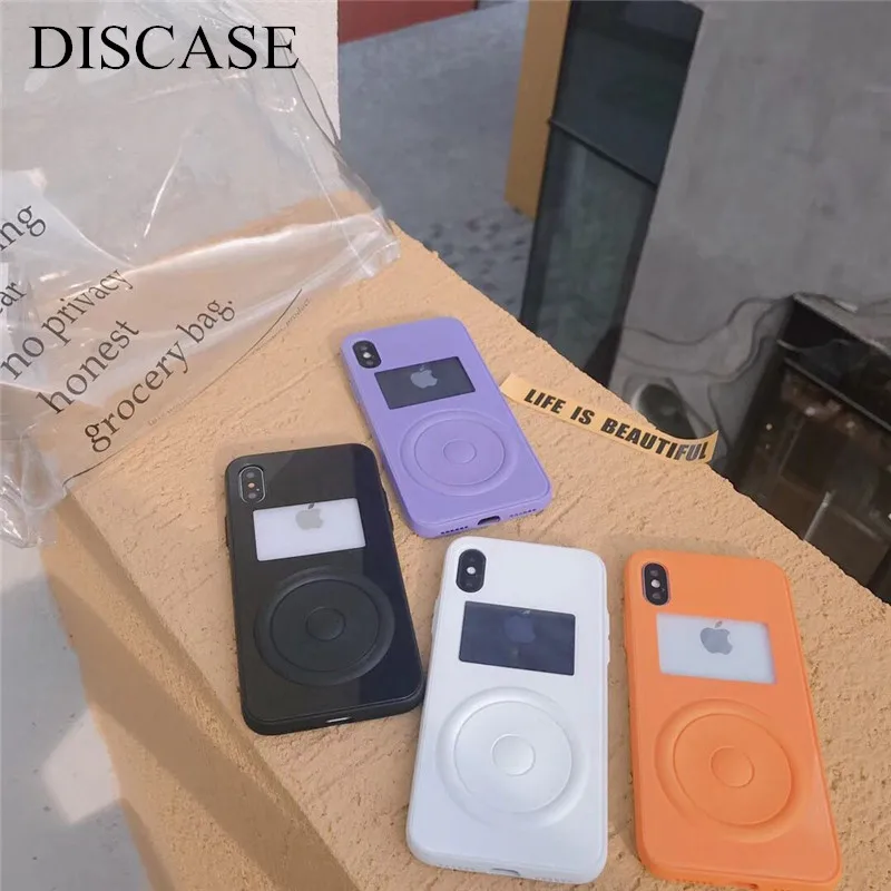 DISCASE Fashion Simple Solid Color Player Phone Case For iphone X 7 6s plus Luxury Silicone Shell High Quality Cover for 8 plus
DISCASE Fashion Simple Solid Color Player Phone Case For iphone X 7 6s plus Luxury Silicone Shell High Quality Cover for 8 plus