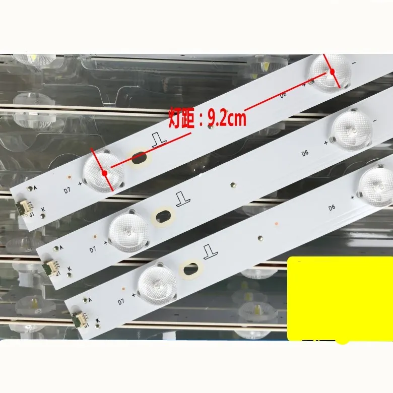 100%New 3 PCS*7LED 610mm LED backlight strip suitable for 32inch H isense TCL Changhong TV
100%New 3 PCS*7LED 610mm LED backlight strip suitable for 32inch H isense TCL Changhong TV