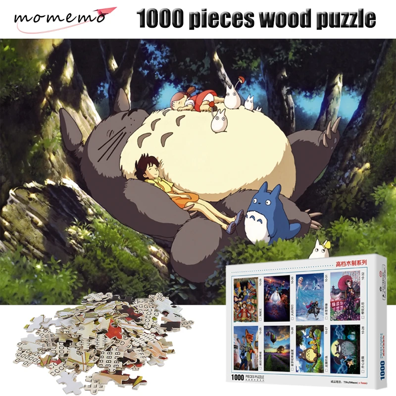 MOMEMO My Neighbor Totoro Wooden Jigsaw Puzzle 1000 Pieces Adult Decompression Puzzle Definition Anime Wooden 1000 Pieces Puzzle
MOMEMO My Neighbor Totoro Wooden Jigsaw Puzzle 1000 Pieces Adult Decompression Puzzle Definition Anime Wooden 1000 Pieces Puzzle