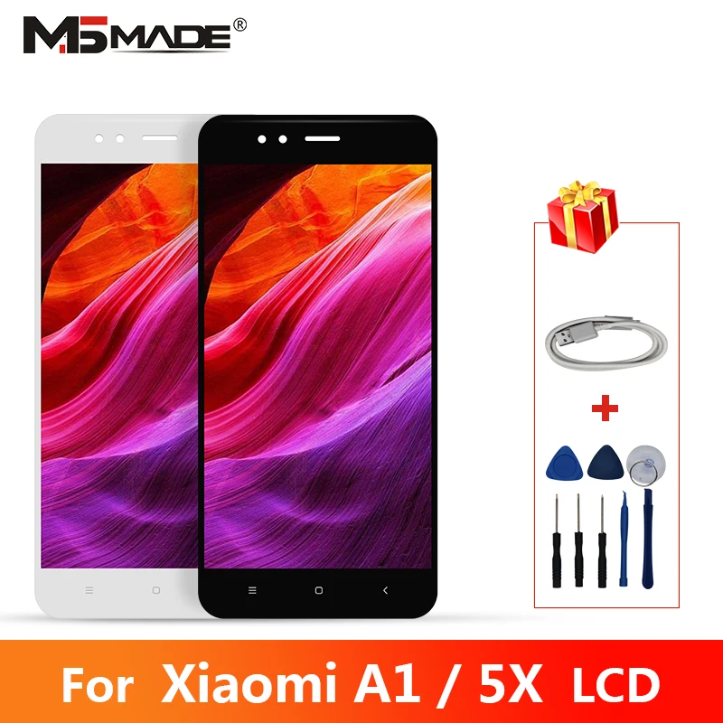 Original LCDs Sreen For Xiaomi Mi 5X A1 LCD & Touch Screen Digitizer Display Replacement Assembly Parts With Frame 100% Tested
Original LCDs Sreen For Xiaomi Mi 5X A1 LCD & Touch Screen Digitizer Display Replacement Assembly Parts With Frame 100% Tested